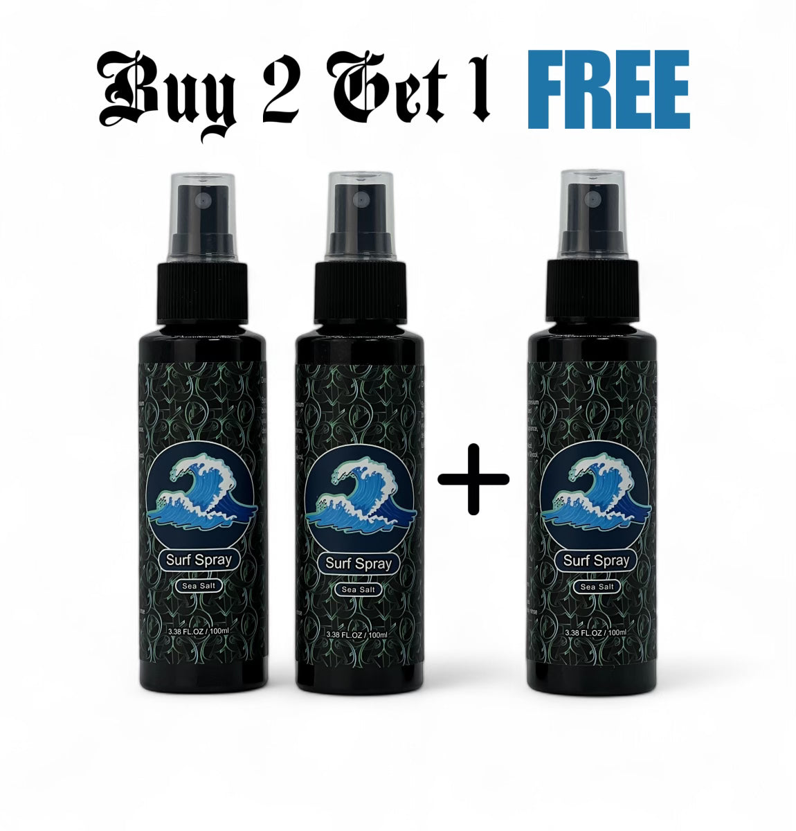 Sea Salt Spray - Textured Beach Hair Look Styling