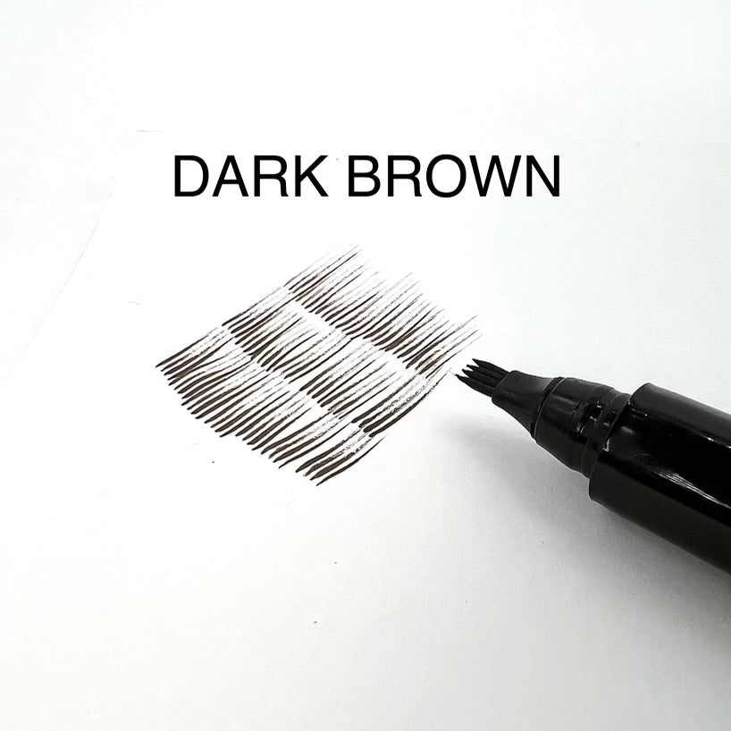 2 Pack - El Barber Beard & Eyebrow Pencil Filler with Free Brush