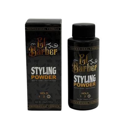 El Barber Hair Styling Texture Powder for Textured Hairstyles
