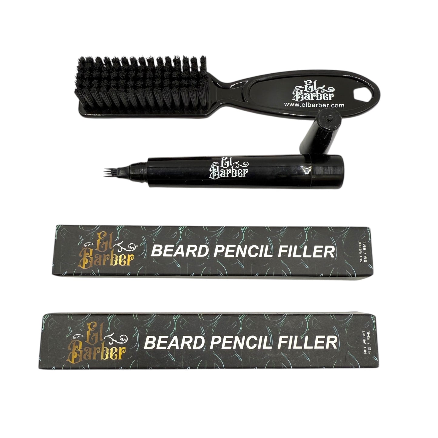 2 Pack - El Barber Beard Pencil Filler: Precision, Fullness, and Confidence in Every Stroke